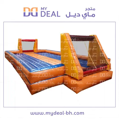 ملعب صابوني ارضية نفخ الطول ١٢ متر العرض ٦ متر 