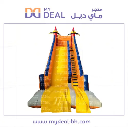 زحليقه هوائية مع سلم ومساكات لليد 11*4*10 متر 