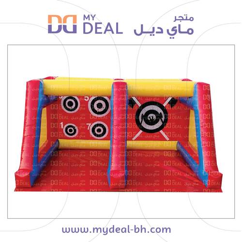 لعبة تصويب الهدف بالكرة والأسهم هوائية بحجم كبير 3.5×5×2.5 متر