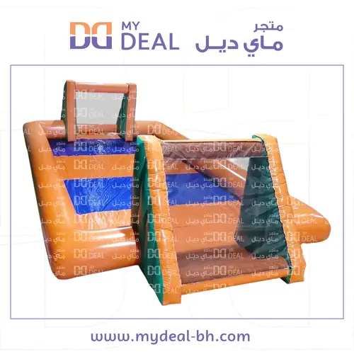 ملعب صابوني برتقالي و أزرق 10 * 5متر