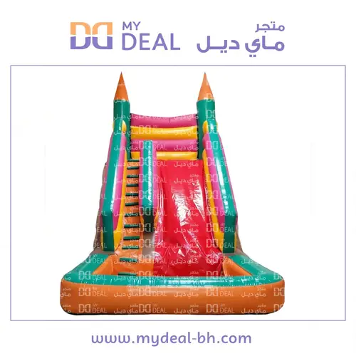 زحليقة مائية مع حوض الطول ٦ متر عرض ٤ متر ارتفاع ٦ متر