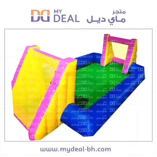 ملعب صابوني طول 6 متر × عرض 3 متر
