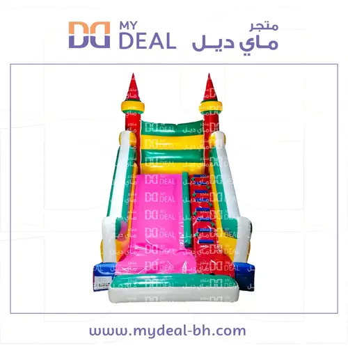 زحليقة هوائية بسلم مع مساكات يد 5.5* 3.3* 5 متر