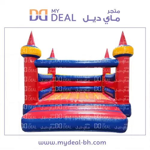 نطيطة هوائية ترفيهية مع درج كبير 4*4 متر