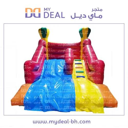 زحليقة هوائية بسلم ومساكات يد 4.50*3.60* 3.50 متر