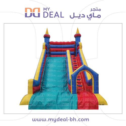 زحليقة هوائية مع سلم و بوابة 8* 4.50* 8 متر  