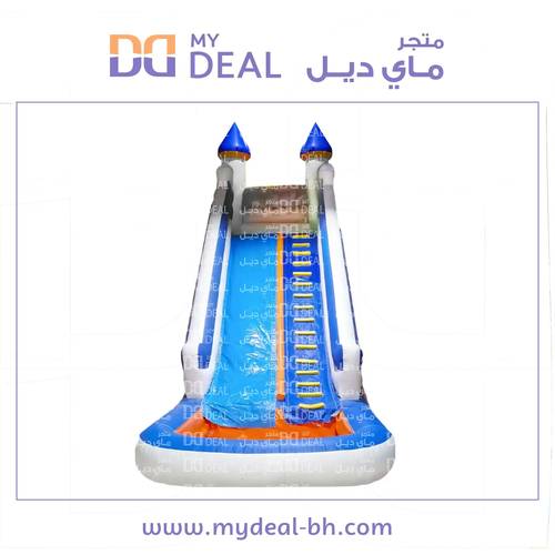 زحليقه مائية مع حوض الطول ٩ العرض ٣.٣٠ متر الارتفاع ٩ متر 