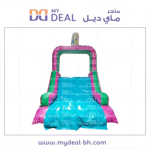 زحليقة هوائية شخصية مينيونز مع سلمين ودرج 5.50*3*3 متر