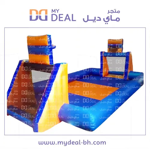 ملعب صابوني طول 8 متر عرض 4 متر مع سلة متعدد الاستخدام 