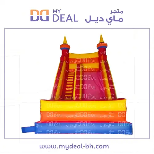 زحليقة مع جدار وبوابة جانبية ودرج 7* 4.50 *7 متر