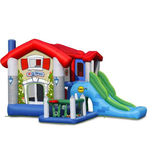 نطيطة وزحليقة البيت الكبير 4.50×3.30×2.60متر تتحمل 181كجم تكفي 10 لاعبين