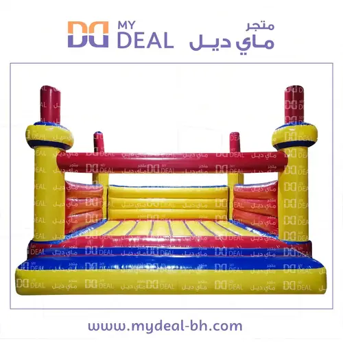 نطيطة هوائية مع درج كبير  6 * 5 متر