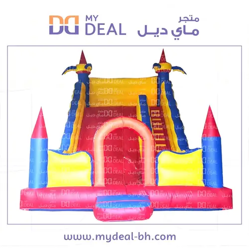زحليقة مع جدار وبوابة 7.70* 5.25 *7 متر