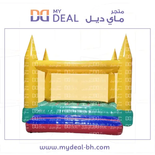 نطيطة هوائية مع شبك ودرج 4 * 4 متر