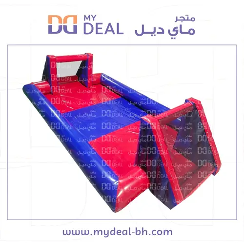 ملعب صابوني 8 * 4 متر لون ازرق واحمر 