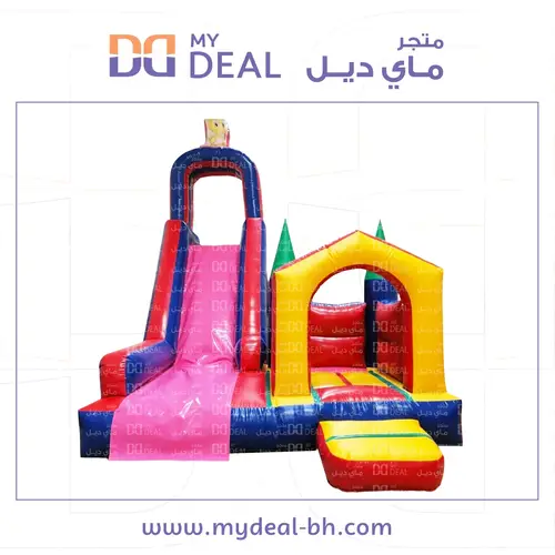نطيطة بدرج مع زحليقه جانبية شخصية تويتي 4.70*4.50 متر