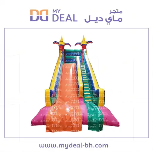زحليقة هوائية مع سلم واعمدة مشجرة 8* 4* 8 متر