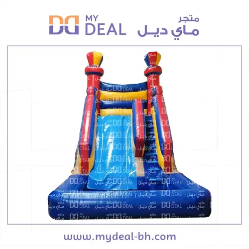 زحليقة مع سلم وحوض طول ٦ عرض ٤ ارتفاع ٦ 