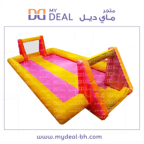 ملعب صابوني طول 10 متر في عرض 5 متر مخطط طولي 