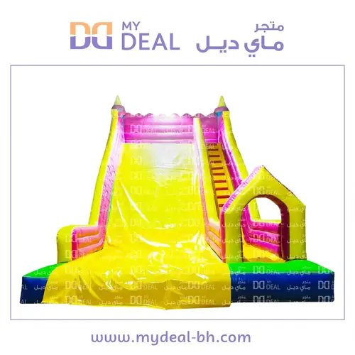 زحليقة هوائية مع سلم وبوابة جانبية 9* 5.50* 9 متر
