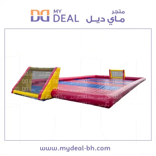 ملعب صابوني الطول 22 متر العرض 11 متر