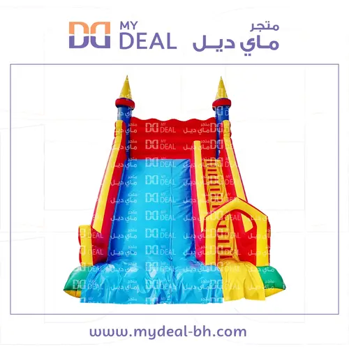 زحليقة هوائية مع بوابة و سلم 9 * 5.25 * 9 متر