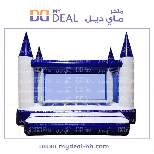 نطيطة هوائية مع درج وبوابة وشبك 4*4 متر