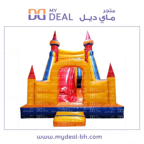 زحليقة مع  نطيطة جدار وبوابة 6.20* 3.60 *4.50 متر