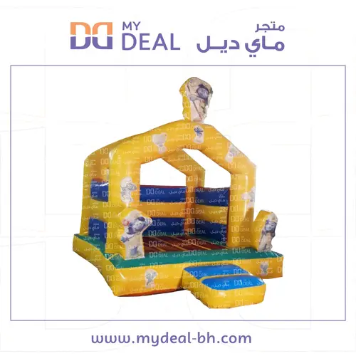 نطيطة السنافر مع درج 3.5*3 متر