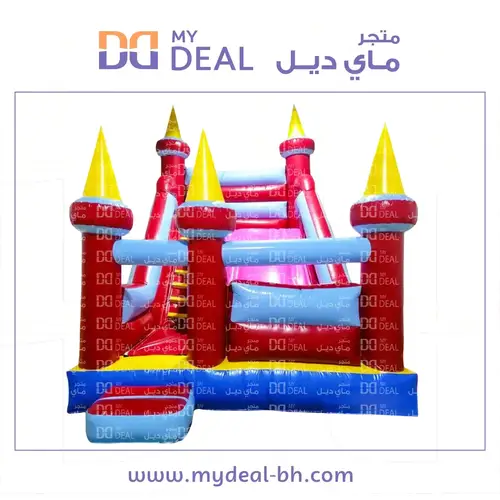 زحليقة مع نطيطة وجدار ودرج الطول 6.20*4 *5 متر