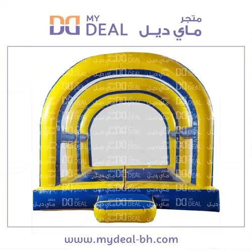 بيت كور هوائي مع بوابة دخول وشبك حماية الطول 6 متر العرض 4.7 متر 