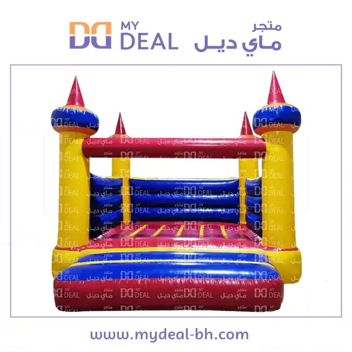 نطيطة هوائية ترفيهية مع درج كبير 4*4 متر