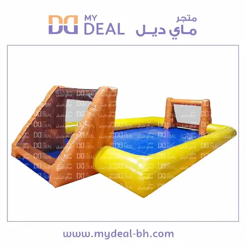ملعب صابوني ترفيهي الطول ١٠ متر العرض ٥ متر