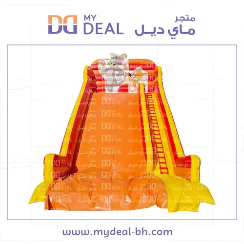 زحليقه هوائية شخصيات توم وجيرى مع مساكات يد   11 * 6 * 10 متر