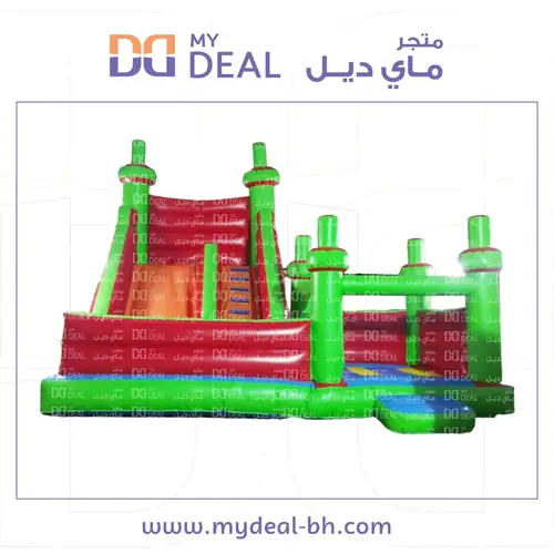 زحليقة مع نطيطة هوائية 5.50* 7 *5 متر