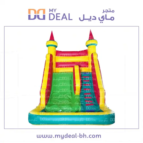 زحليقة مائية الطول 6 متر العرض 4 متر الارتفاع 6 متر