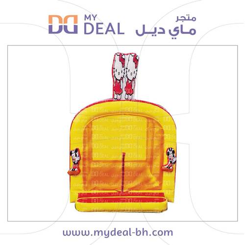 بيت كور هوائي لولو كاتي وميكي ماوس مع شبك ودرج وبوابة طول 4.70 متر عرض 3 متر 
