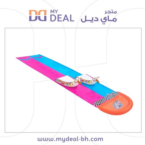 سباق زحليقة مائية مسارين برشاشات مائية مع 2قارب نفخ 488×132×35سم