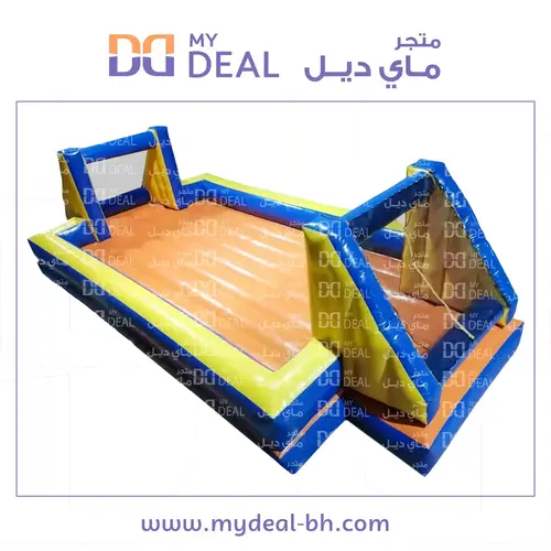 ملعب صابوني ارضية نفخ طول 8 متر × عرض 4 متر