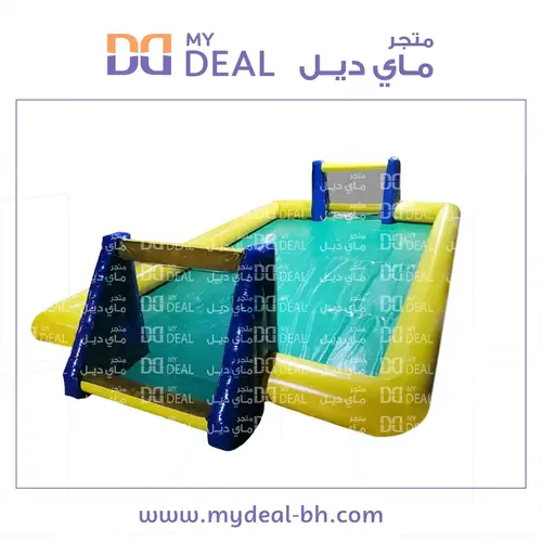 ملعب صابوني مع اقوال الطول ١٢ العرض ٦ متر