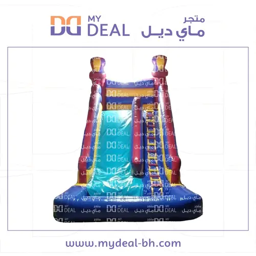 زحليقة مع مسبح ومساكات يد 7 في 4 في 7 متر