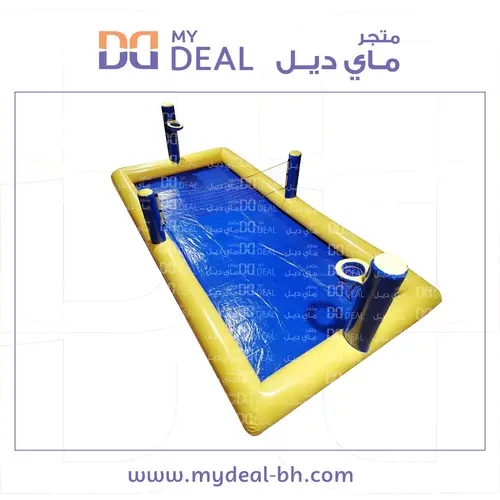ملعب ترفيهي صابوني سلة وطائرة طول 10 متر في 5 متر  