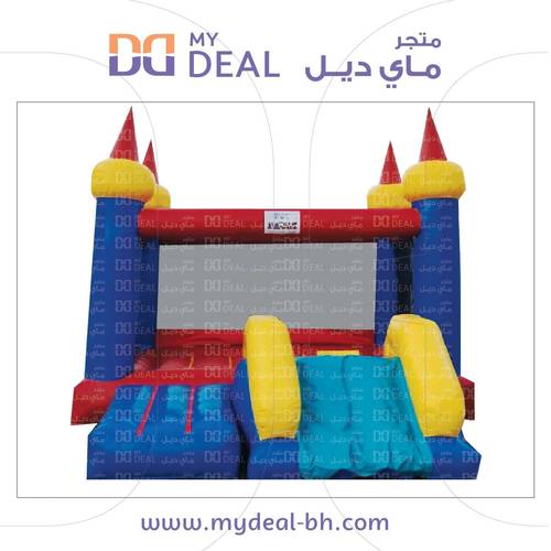 تأجير نقيزة هوائية مع زحليقة ودرج كبير ٤×٤×٣.٥ م