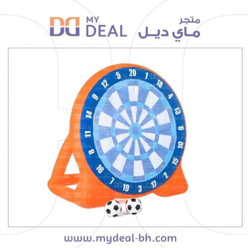 لعبة رمي كور قدم نفخ لاصقة 1×1.5×1.5 متر