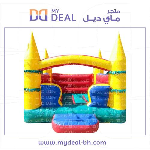 نطيطة هوائية مع درج وبوابة 3.5*3 متر