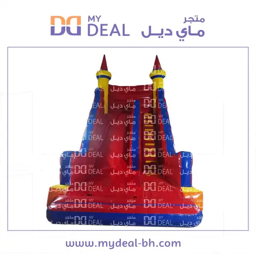 زحليقة هوائية مع سلم ومساكات يد 8* 4* 7 متر