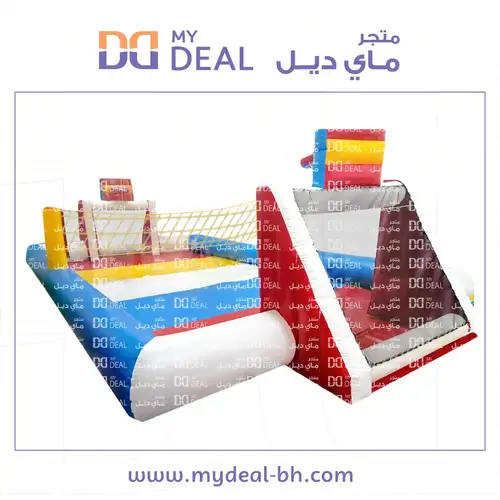 ملعب صابوني مع كرة سلة وطائرة الطول ١٢ العرض ٦