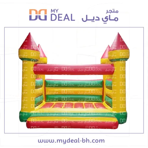 بيت هزاز نطيطه نفخ هوائية مع درج 4 * 3 متر