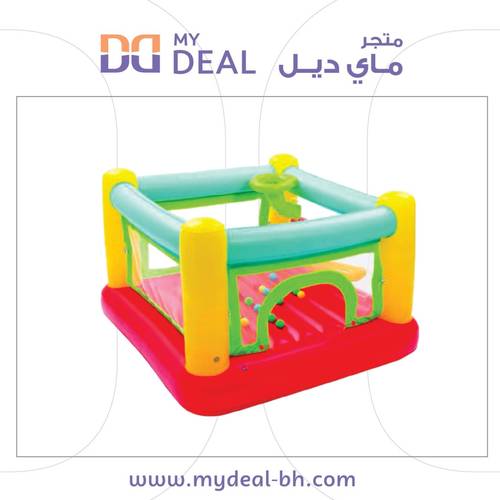 نطيطة نفخ مع 25 كورة طول 1.75 عرض 1.73 إرتفاع 1.14 متر