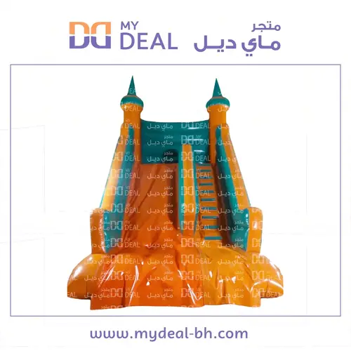 زحليقة هوائية بسلم ومساكات لليد 6* 4* 6 متر